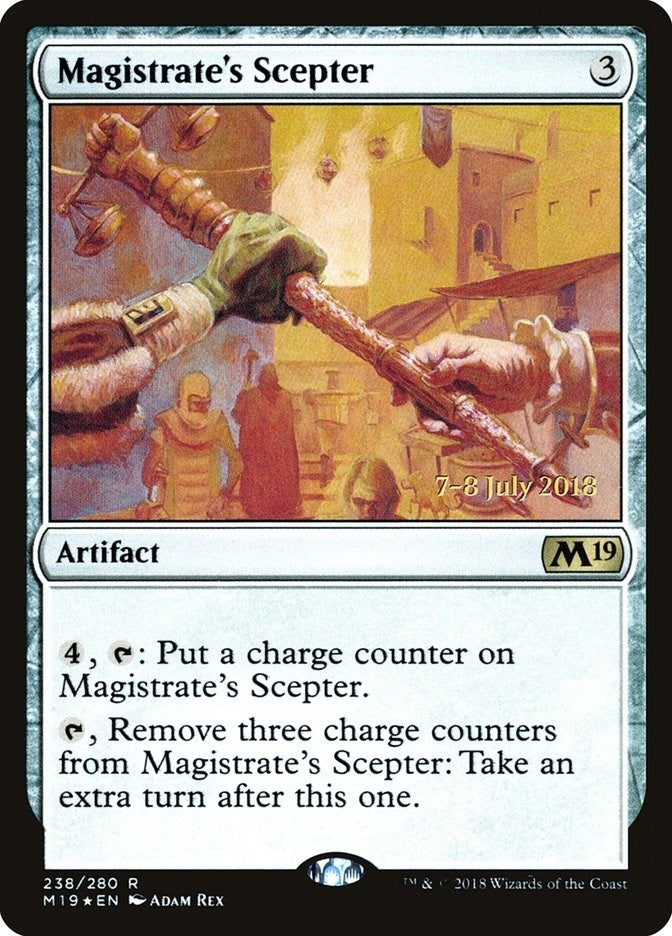Magistrate’s Scepter (238) [PRE] - MTG Single