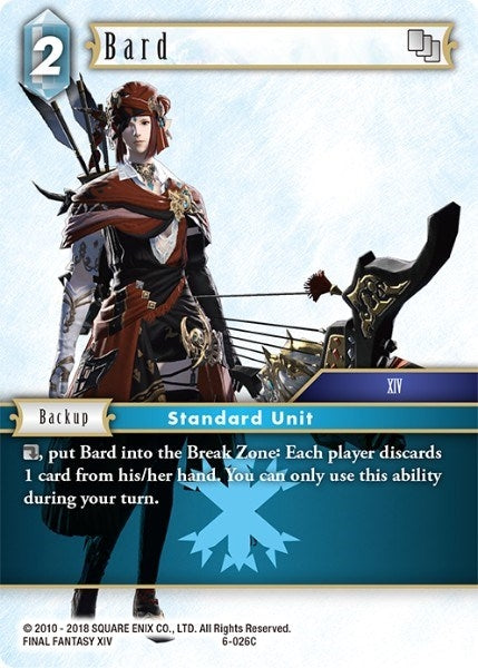 Bard (6) [OP6] - Final Fantasy TCG Single