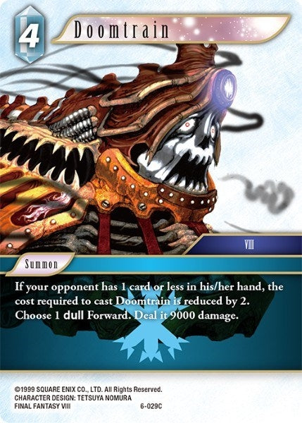 Doomtrain (6) [OP6] - Final Fantasy TCG Single