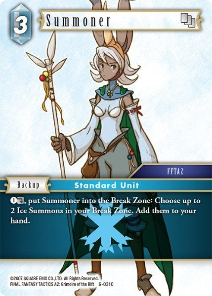Summoner (6) [OP6] - Final Fantasy TCG Single
