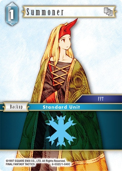 Summoner (6-032C) (6) [OP6] - Final Fantasy TCG Single