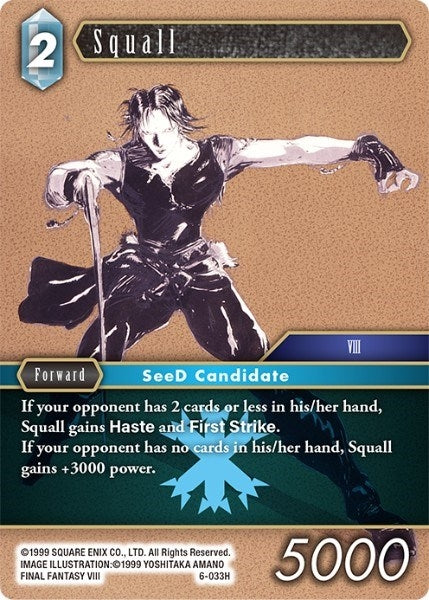 Squall (6) [OP6] - Final Fantasy TCG Single
