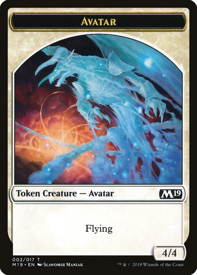 Avatar Token (0) [M19] - MTG Single