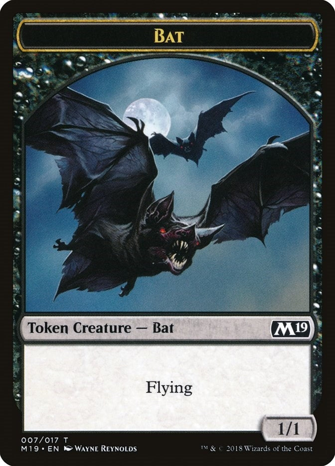Bat Token (0) [M19] - MTG Single