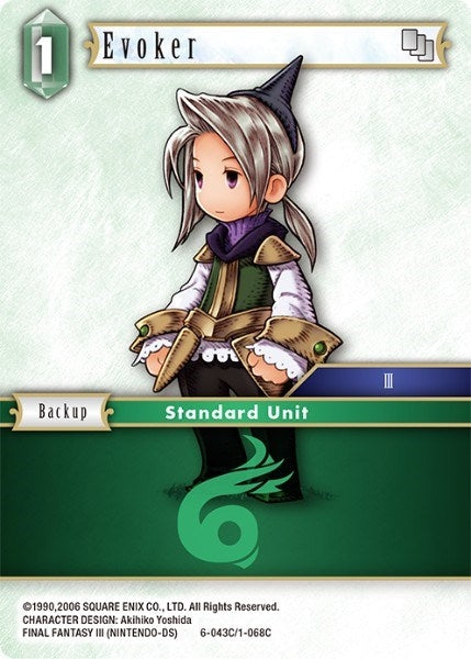 Evoker (III) (6) [OP6] - Final Fantasy TCG Single