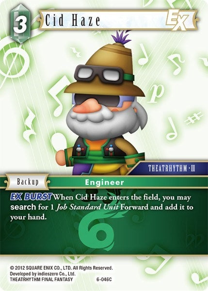 Cid Haze (6) [OP6] - Final Fantasy TCG Single