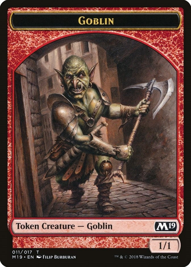 Goblin Token (0) [M19] - MTG Single