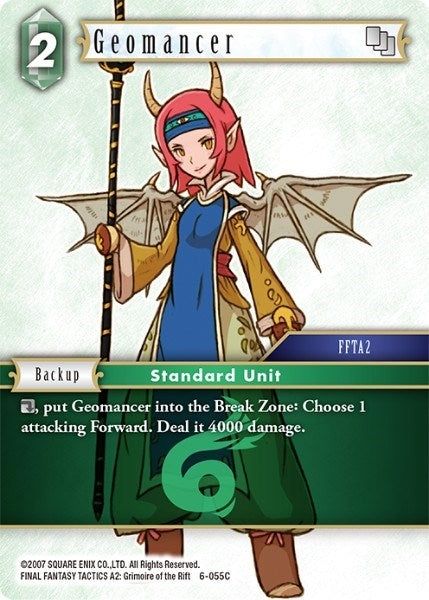 Geomancer (6) [OP6] - Final Fantasy TCG Single