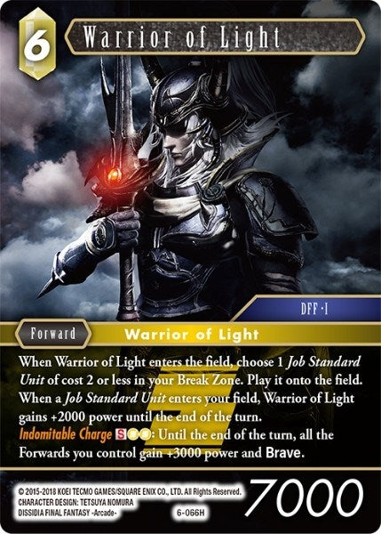 Warrior of Light (6) [OP6] - Final Fantasy TCG Single