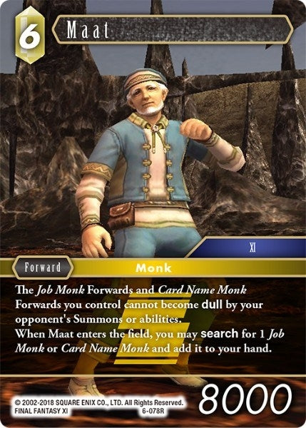 Maat (6) [OP6] - Final Fantasy TCG Single