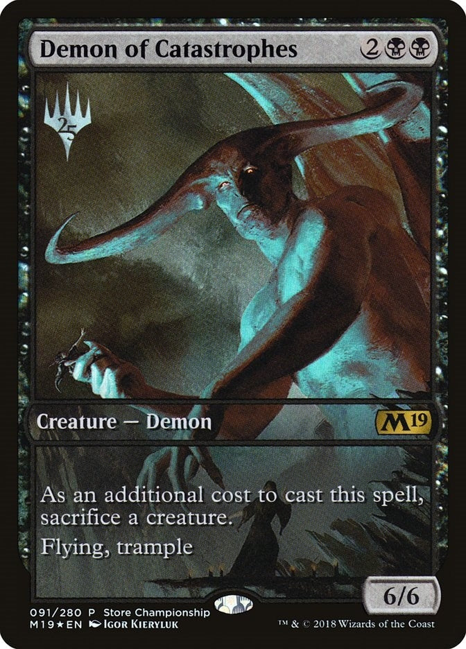 Demon of Catastrophes (91) [GAME] - MTG Single