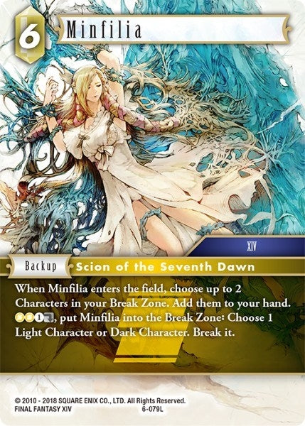 Minfilia (6) [OP6] - Final Fantasy TCG Single