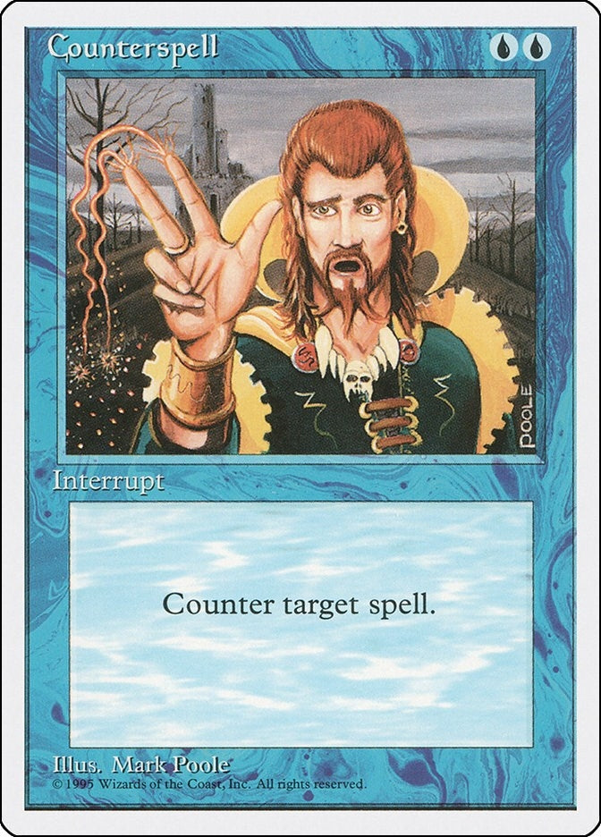 Counterspell (65) [4ED] - MTG Single
