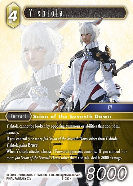 Y’shtola (6) [OP6] - Final Fantasy TCG Single