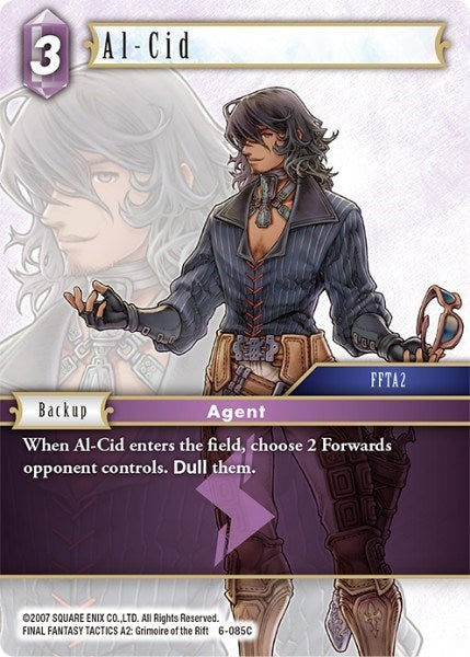 Al-Cid (6) [OP6] - Final Fantasy TCG Single