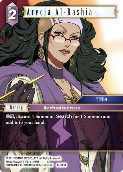Arecia Al-Rashia (6) [OP6] - Final Fantasy TCG Single