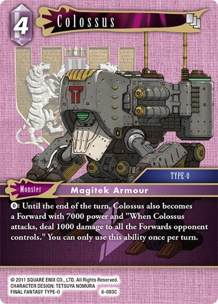 Colossus (6) [OP6] - Final Fantasy TCG Single