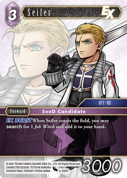 Seifer EX (6) [OP6] - Final Fantasy TCG Single