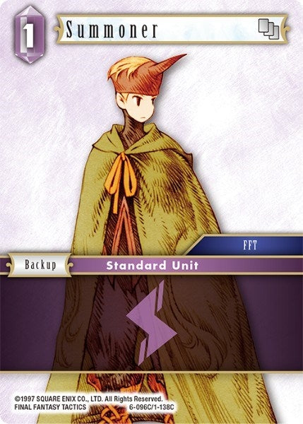 Summoner (FFT) (6) [OP6] - Final Fantasy TCG Single