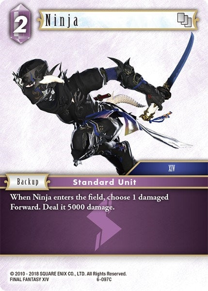 Ninja (6) [OP6] - Final Fantasy TCG Single