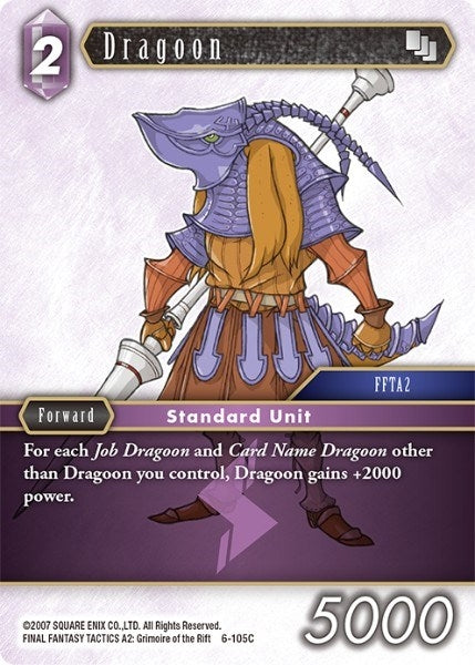 Dragoon (FFTA2) (6) [OP6] - Final Fantasy TCG Single