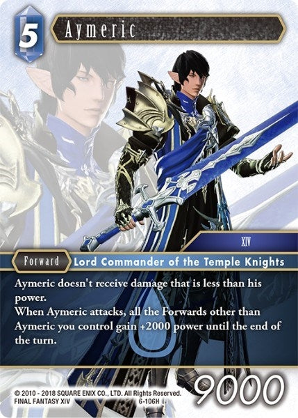 Aymeric (6) [OP6] - Final Fantasy TCG Single