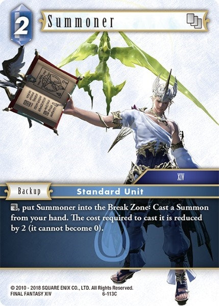Summoner (XIV) (6) [OP6] - Final Fantasy TCG Single