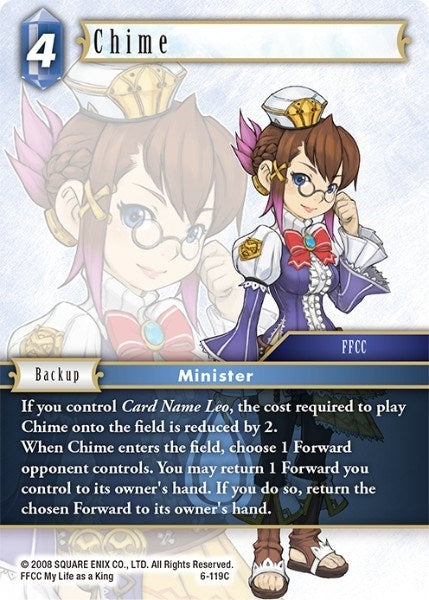 Chime (6) [OP6] - Final Fantasy TCG Single