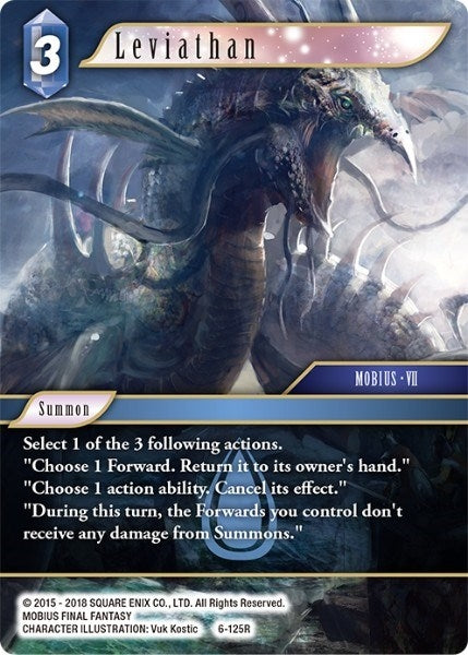 Leviathan (6) [OP6] - Final Fantasy TCG Single