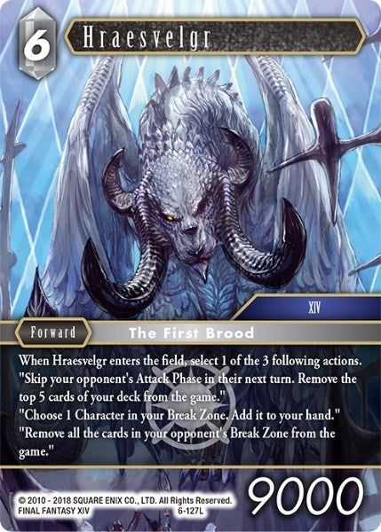 Hraesvelgr (6) [OP6] - Final Fantasy TCG Single