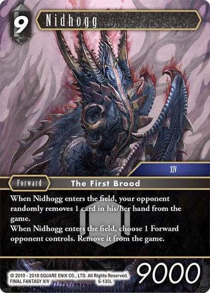 Nidhogg (6) [OP6] - Final Fantasy TCG Single