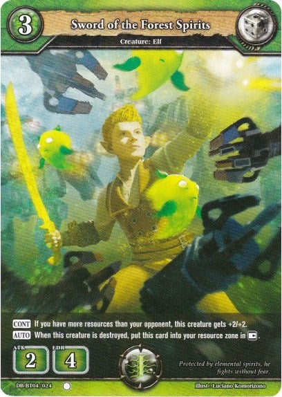 Sword of the Forest Spirits (4024) [BP04] - Dragoborne Single