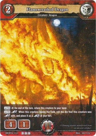 Flamewreathed Dragon (4054) [BP04] - Dragoborne Single