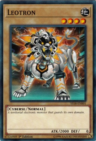 Leotron (18001) (YS18) - YuGiOh Single