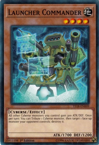 Launcher Commander (18009) (YS18) - YuGiOh Single