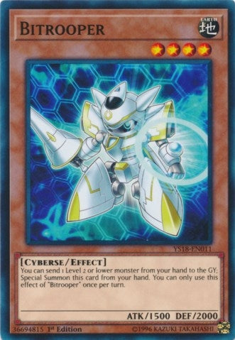 Bitrooper (18011) (YS18) - YuGiOh Single