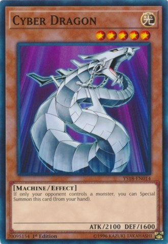 Cyber Dragon (18014) (YS18) - YuGiOh Single