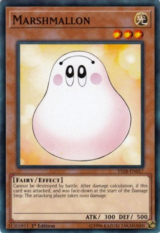 Marshmallon (18017) (YS18) - YuGiOh Single