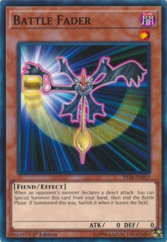 Battle Fader (18019) (YS18) - YuGiOh Single