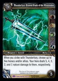 Thunderfury Blessed Blade of the Windseeker - WoW Single
