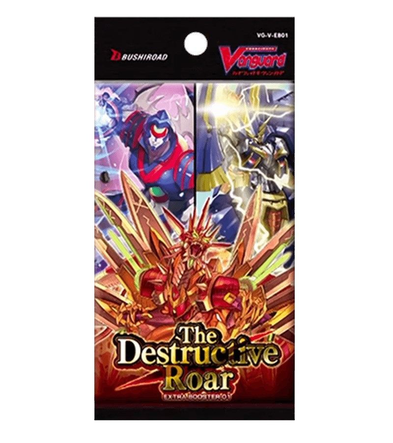 The Destructive Roar Extra Booster Pack [V-EB01] - Cardfight Vanguard Sealed