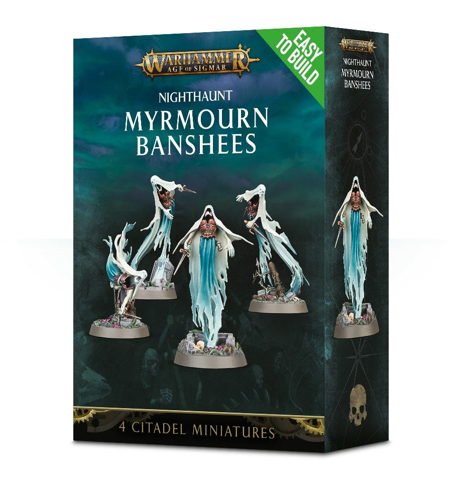 Warhammer: Age of Sigmar - Nighthaunt Myrmourn Banshees [PLAS] - Warhammer Box Sets Sealed