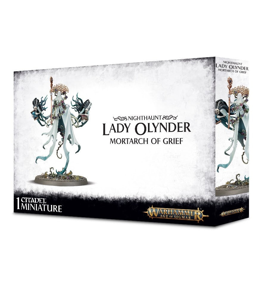 Warhammer: Age of Sigmar - Nighthaunt Lady Olynder Montarch of Grief [PLAS] - Warhammer Box Sets Sealed