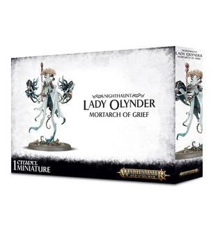 Warhammer: Age of Sigmar - Nighthaunt Lady Olynder Montarch of Grief [PLAS] - Warhammer Box Sets Sealed