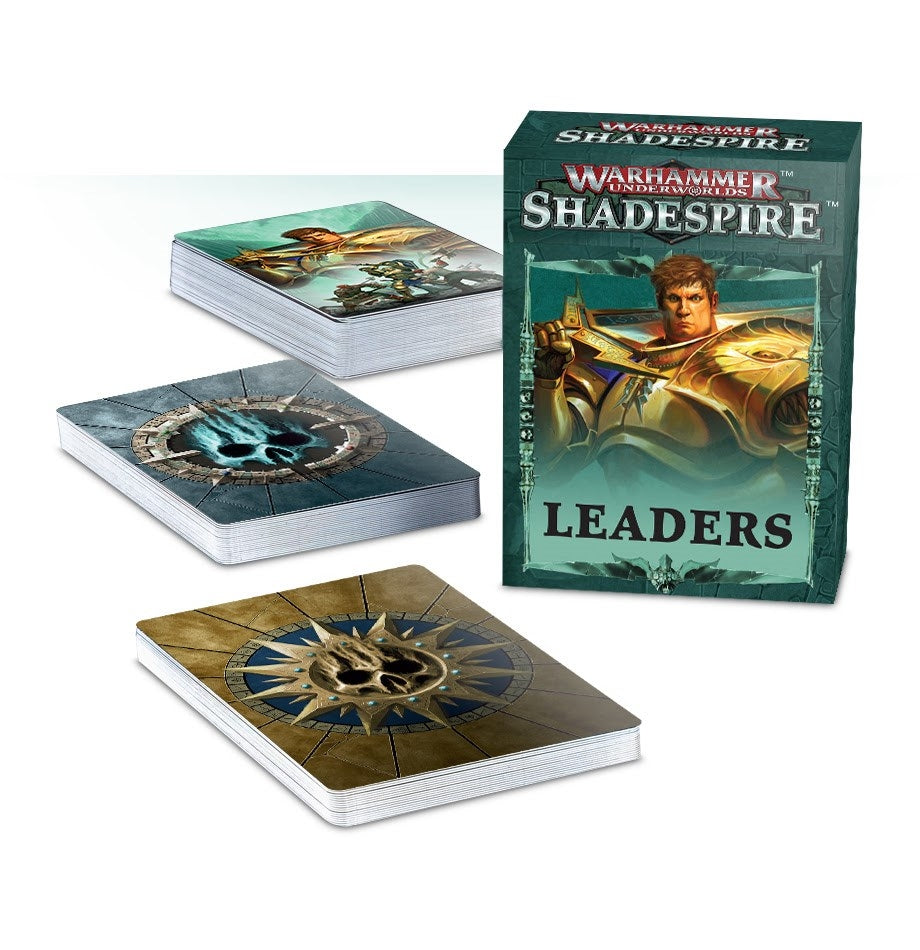 Warhammer: Underworlds - Shadespire Leader Cards [ACCS] - Warhammer Game Accessories Sealed