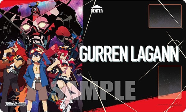 Weiss Schwarz Preorder Playmat - Gurren Lagann - Playmats Sealed
