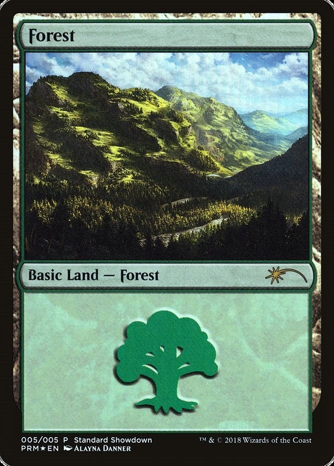 Forest (Alayna Danner) (5) [SSP] - MTG Single