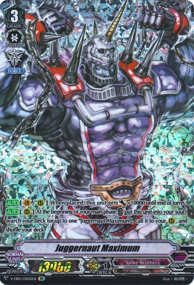 Juggernaut Maximum (OR) (102) [V-EB01] - Cardfight Vanguard Single