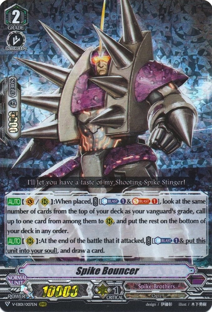 Spike Bouncer (1007) [V-EB01] - Cardfight Vanguard Single