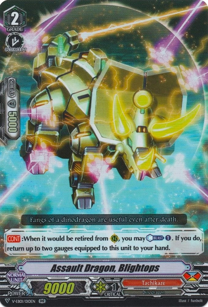 Assault Dragon Blightops (1010) [V-EB01] - Cardfight Vanguard Single